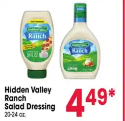 Jewel-Osco Hidden Valley Ranch Salad Dressing offer