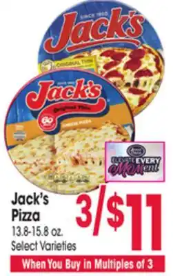 Jewel-Osco Jack's Pizza offer