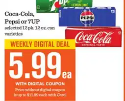 Mariano's Coca-Cola, Pepsi or 7UP offer