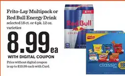 Mariano's Frito-Lay Multipack or Red Bull Energy Drink offer