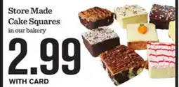 Mariano's Store Made Cake Squares offer