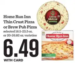 Mariano's Home Run Inn Thin Crust Pizza or Brew Pub Pizza offer