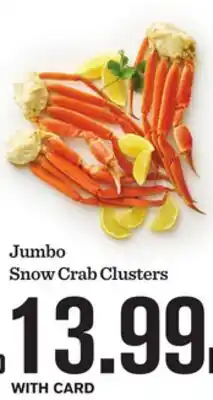 Mariano's Jumbo Snow Crab Clusters offer