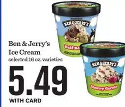 Mariano's Ben & Jerry's Ice Cream offer