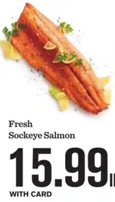 Mariano's Sockeye Salmon offer