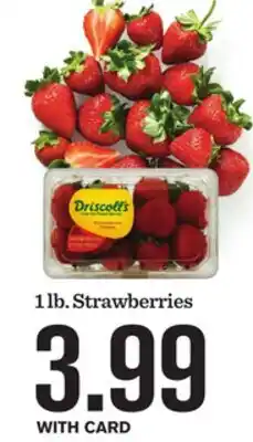 Mariano's 1 lb. Strawberries offer