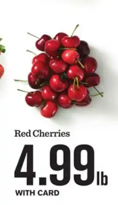 Mariano's Red Cherries offer