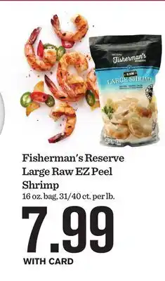 Mariano's Fisherman's Reserve Large Raw EZ Peel Shrimp offer