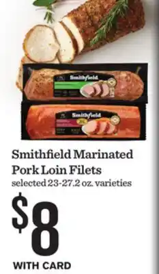 Mariano's Smithfield Marinated Pork Loin Filets offer
