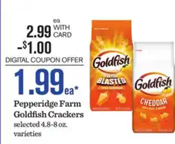 Mariano's Pepperidge Farm Goldfish Crackers offer