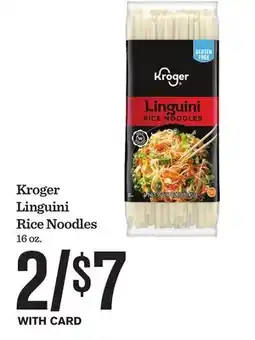 Mariano's Kroger Linguini Rice Noodles offer