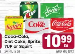 Tony’s Fresh Market Coca-Cola, Diet Coke, Sprite, 7UP or Squirt offer