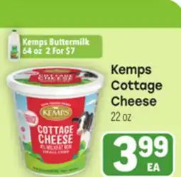 Tony’s Fresh Market Kemps Cottage Cheese offer