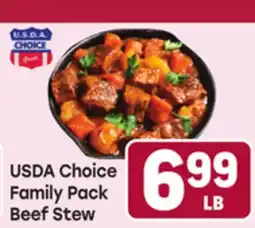 Tony’s Fresh Market USDA Choice Family Pack Beef Stew offer