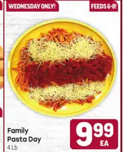 Tony’s Fresh Market Family Pasta Day offer