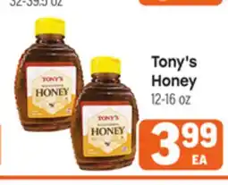 Tony’s Fresh Market Tony's Honey offer