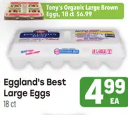 Tony’s Fresh Market Eggland's Best Large Eggs offer