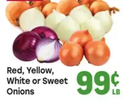 Tony’s Fresh Market Red, Yellow, White or Sweet Onions offer