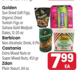 Tony’s Fresh Market Golden, Barbican, Castania or Zdan offer