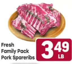 Tony’s Fresh Market Fresh Family Pack Pork Spareribs offer
