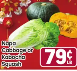 Tony’s Fresh Market Napa Cabbage or Kabocha Squash offer