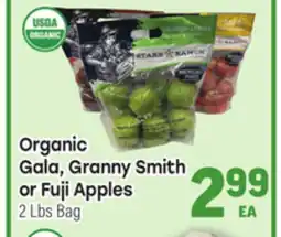 Tony’s Fresh Market Organic Gala, Granny Smith or Fuji Apples offer