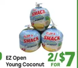 Tony’s Fresh Market EZ Open Young Coconut offer