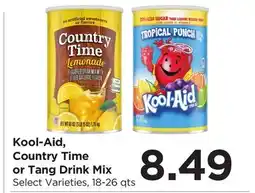 Food 4 Less Kool-Aid, Country Time or Tang Drink Mix offer