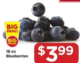 Food 4 Less 18 oz Blueberries offer