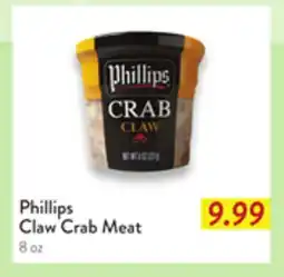 Fresh Thyme Phillips Claw Crab Meat offer