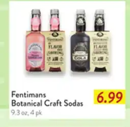 Fresh Thyme Fentimans Botanical Craft Sodas offer