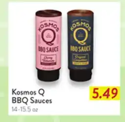 Fresh Thyme Kosmos Q BBQ Sauces offer