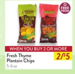 Fresh Thyme Fresh Thyme Plantain Chips offer