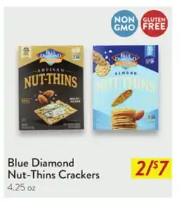 Fresh Thyme Blue Diamond Nut-Thins Crackers offer