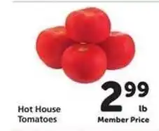 Safeway Hot House Tomatoes offer
