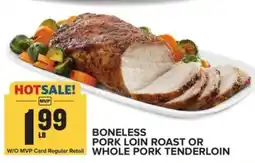 Food Lion Boneless Pork Loin Roast or Whole Pork Tenderloin offer