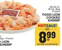 Food Lion FOOD LION COOKED SHRIMP offer