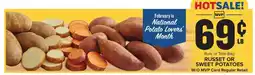 Food Lion Russet or Sweet Potatoes offer