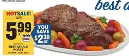 Food Lion Boneless Beef Chuck Roast offer