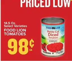 Food Lion Food Lion Tomatoes offer