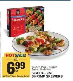 Food Lion Sea Cuisine Shrimp Skewers offer