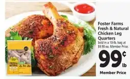 Safeway Foster Farms Fresh & Natural Chicken Leg Quarters offer