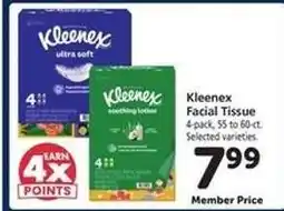 Safeway Kleenex Facial Tissue offer