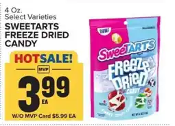 Food Lion SWEETARTS FREEZE DRIED CANDY offer