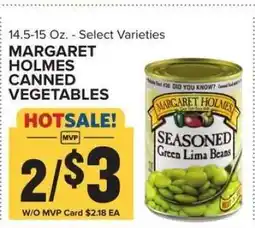Food Lion Margaret Holmes Canned Vegetables offer