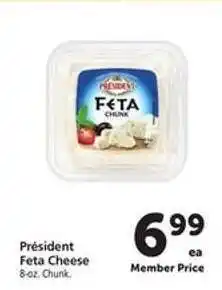 Safeway Président Feta Cheese offer