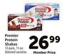 Safeway Premier Protein Shakes offer