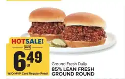 Food Lion 85% Lean Fresh Ground Round offer