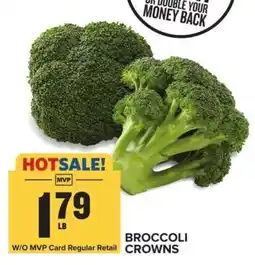 Food Lion Broccoli Crowns offer