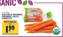 Food Lion Nature's Promise Organic Cello Carrots offer